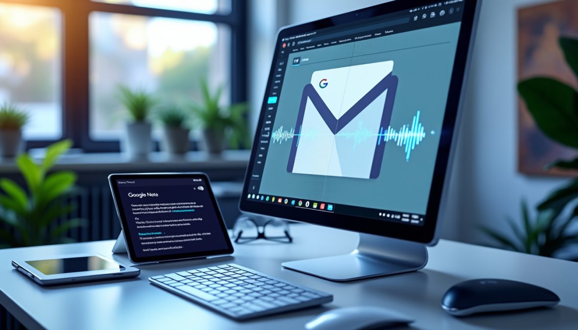 découvrez comment google workspace intègre gemini pour transformer l'expérience vocale dans gmail, docs et keep, offrant une productivité améliorée et une utilisation simplifiée.