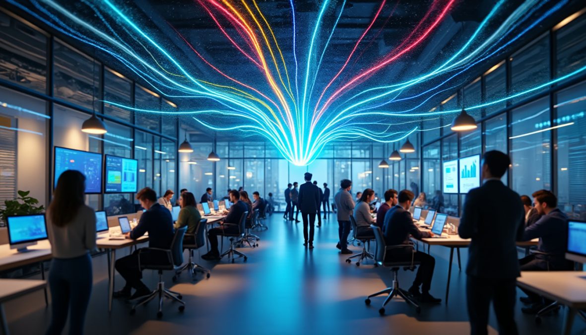 google dévoile gemini, un agent ia polyvalent conçu pour accompagner les équipes et simplifier l’ensemble du travail en entreprise.