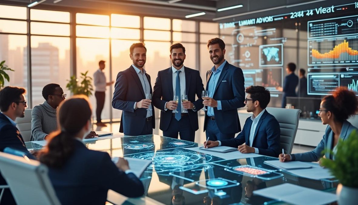 découvrez comment 70 % des dirigeants constatent une hausse de productivité grâce à l'intelligence artificielle au bureau, tandis que les employés restent prudents face à cette évolution.