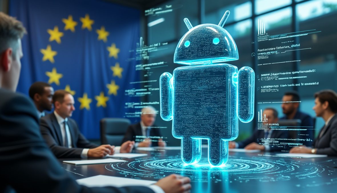 l’union européenne impose à google d’ouvrir android aux intelligences artificielles concurrentes et de partager ses données de recherche précieuses, renforçant ainsi la concurrence et l’innovation.