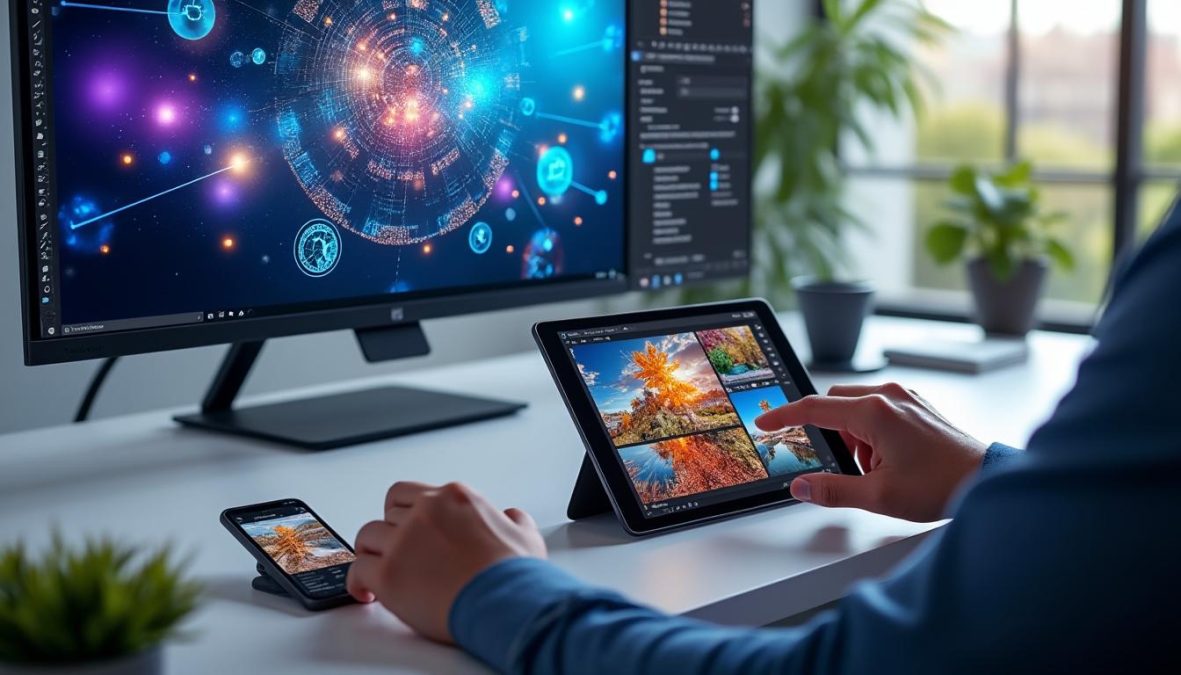 découvrez l'assistant ia de photoshop maintenant disponible en bêta publique sur le web, ios et android pour faciliter vos créations graphiques avec intelligence.