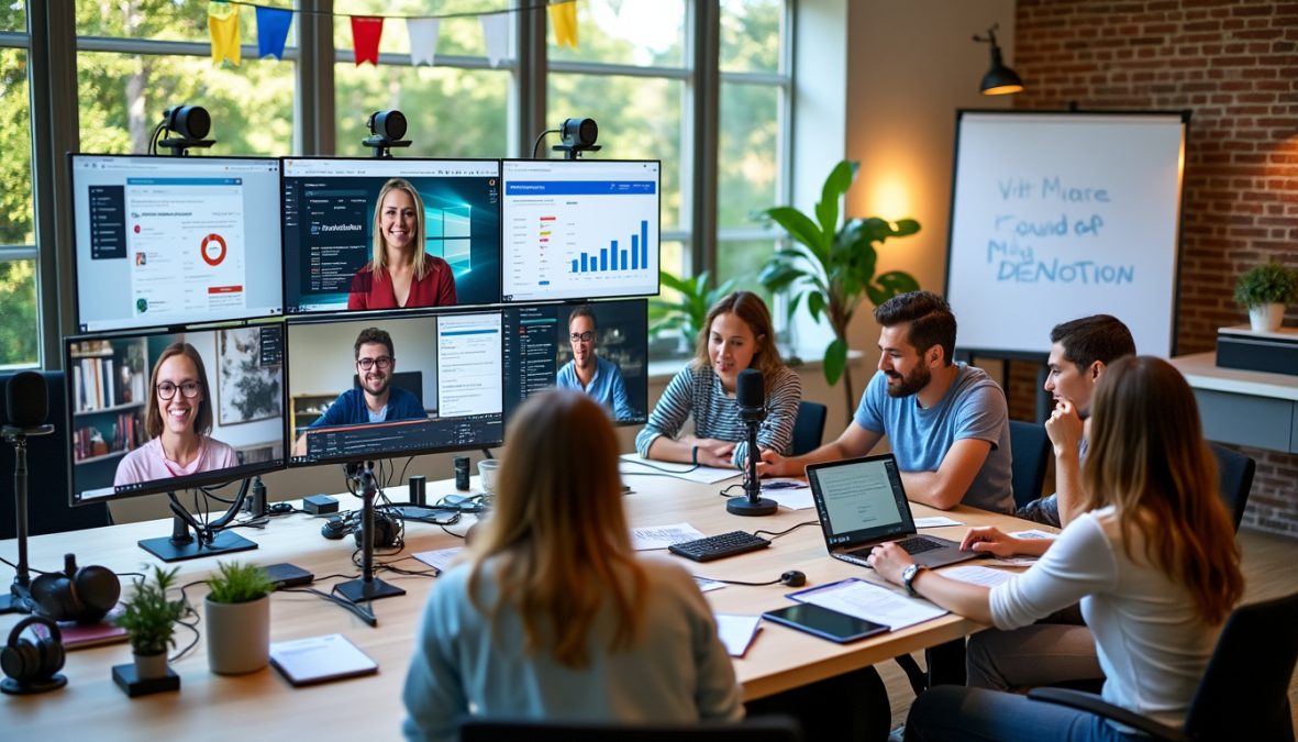 découvrez 8 outils français incontournables pour la réunion, la vidéo, le podcast et le seo à tester cet été afin d'optimiser vos projets et gagner en efficacité.