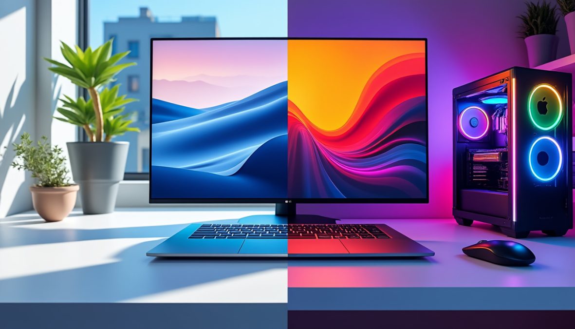 testez votre personnalité et découvrez si vous êtes plutôt mac ou pc grâce à notre quiz amusant et révélateur. quel camp choisissez-vous ?